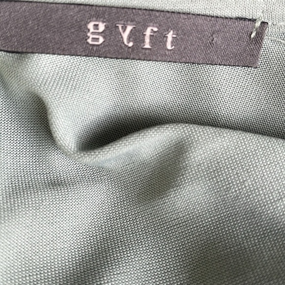 Gyft Sage Green Flutter Sleeve Top - Picture 6 of 7